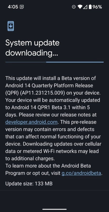 Google rolls out Android 14 QPR2 Beta 3.1 bugfix patch for Pixel devices