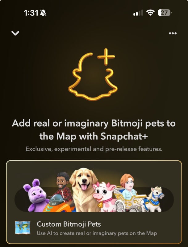 Snapchat lance une autre fonctionnalité générative étrange d'IA
