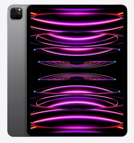 iPad Pro 2022 in portrait; the TrueDepth Camera is on the side, not on the top of the tablet - Hidden code found in iOS 17.4 beta reveals major camera redesign for iPad Pro