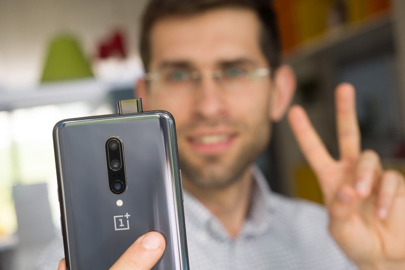 ...and its crazy pop-up camera