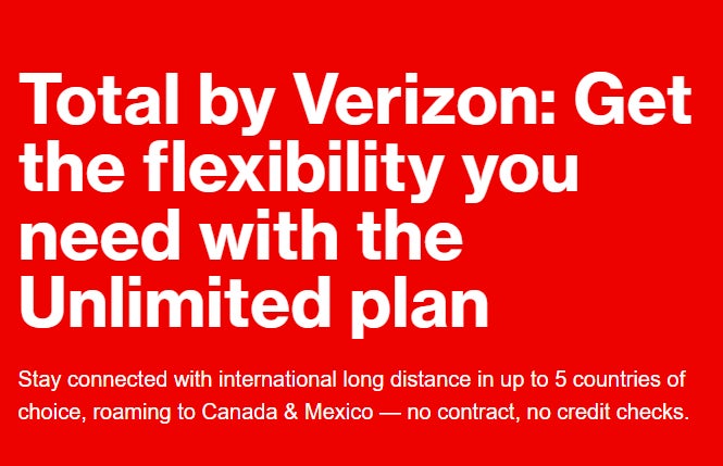 Varejista Verizon traz planos sem contrato da Total by Verizon para San Antonio