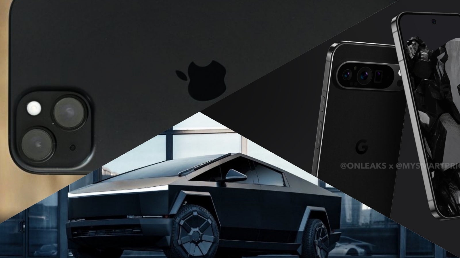 Matte black everything? Pixel 9 Pro leaked render picture on the left. Let’s hope the same color is available with the vanilla Pixel 8. - Pixel 9: The ultimate Galaxy S24 challenger is looking phenomenal but are you patient enough?