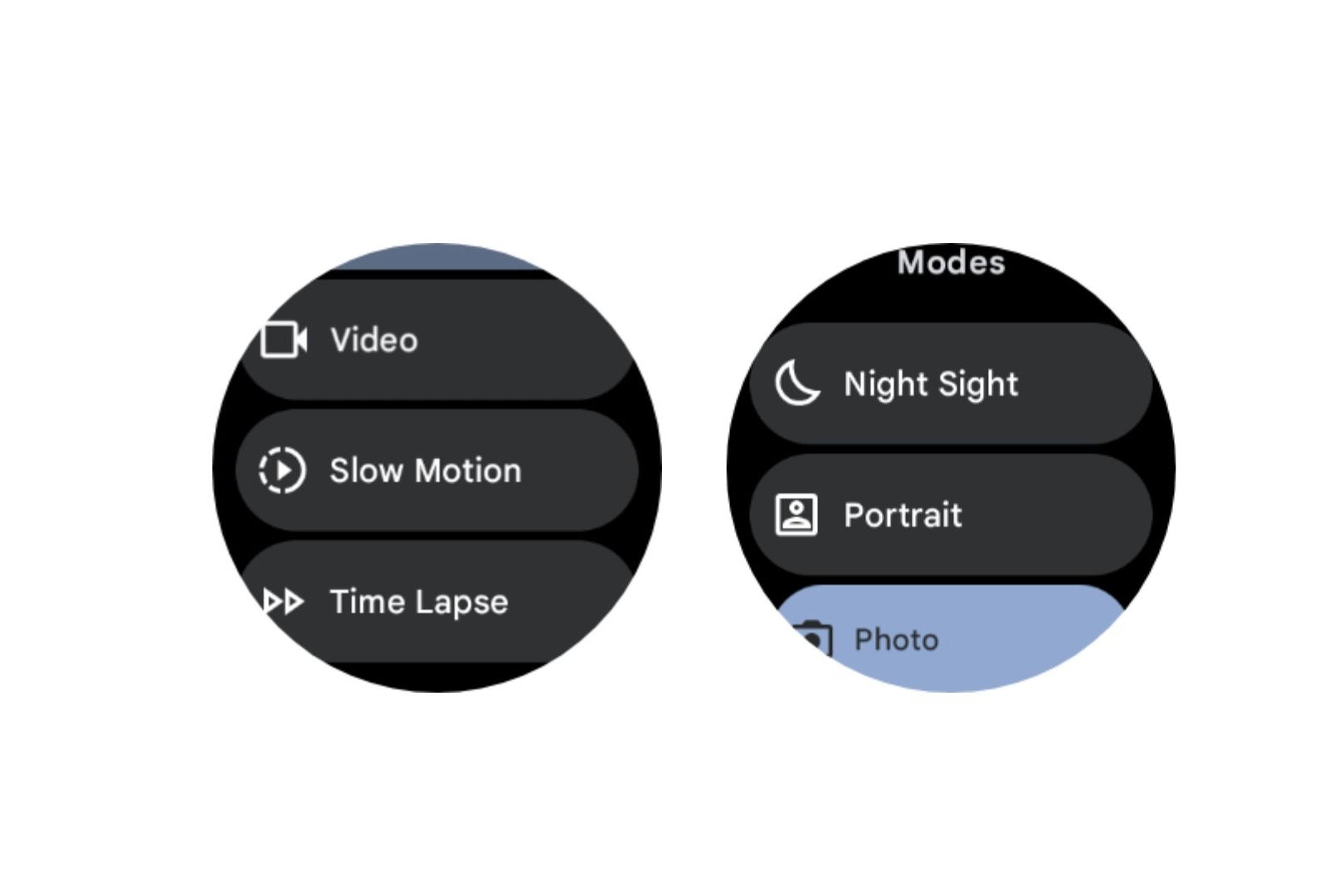 Crédit d'image – 9to5Google – L'application Pixel Watch Camera ajoute Night Sight, Vidéo, Ralenti et plus encore