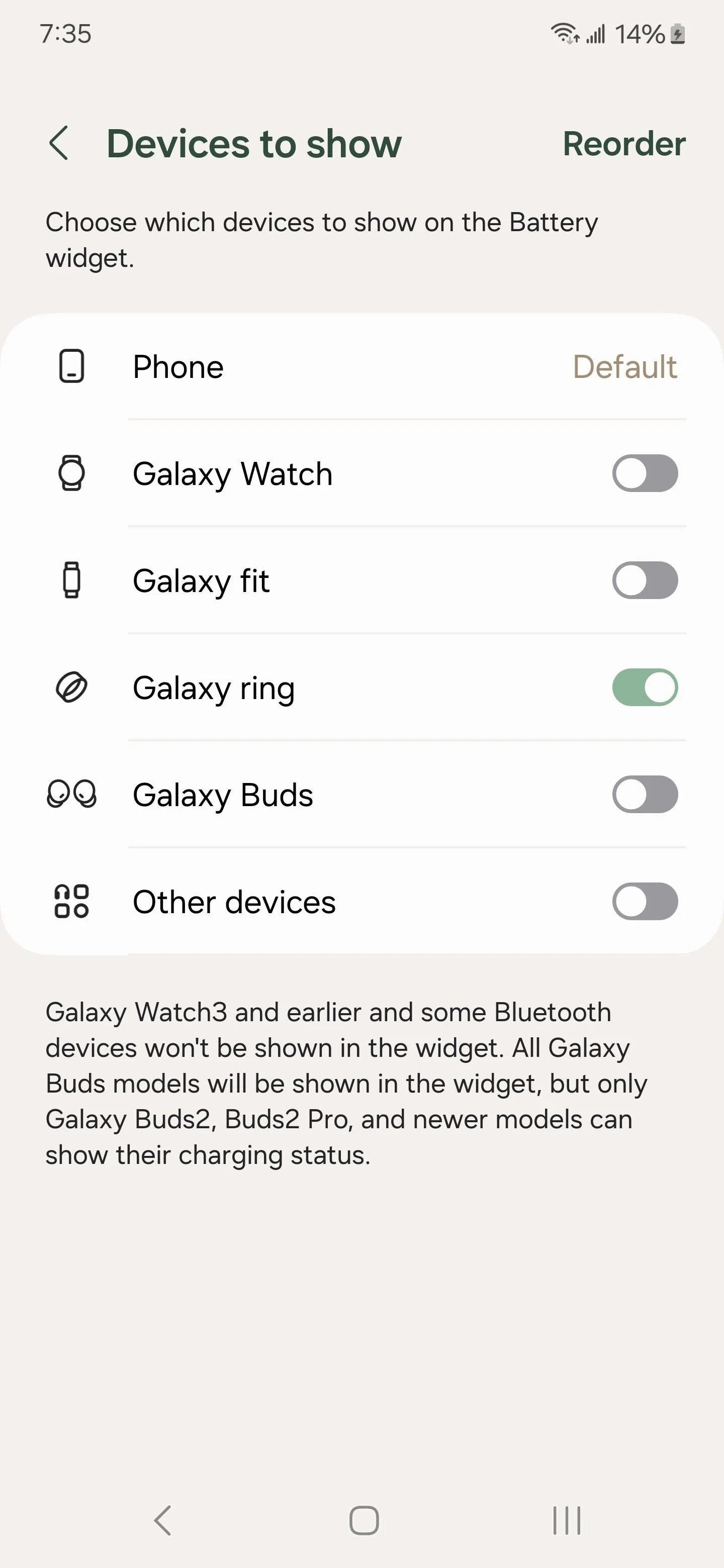 The Galaxy Ring appears in the Good Lock app (Image Credit–SpottedMe/Reddit) - Ahead of launch, Samsung Galaxy Ring makes a surprise appearance in the Good Lock app