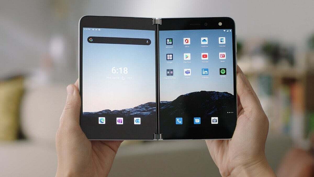 The dual-screen Microsoft Surface Duo - I&#039;m using a Z Fold 5 and a Surface Duo; Is there a place for folding and dual-screen phones in 2024, with Vision Pro on the way?