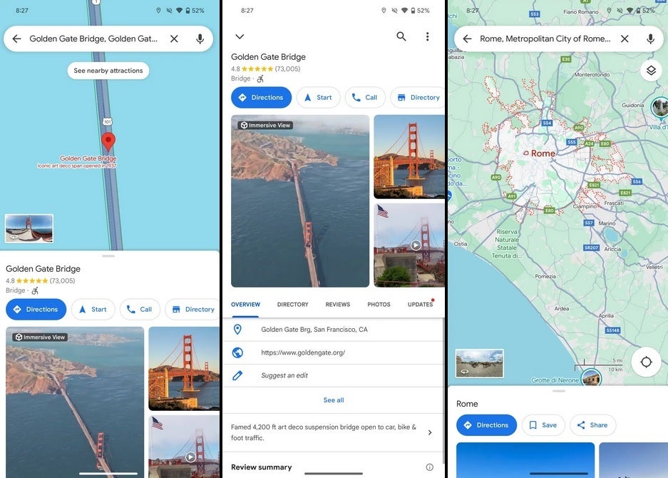 Crédit image-9to5Google - Les modifications apportées à l'interface utilisateur de Google Maps devraient vous permettre de vous sentir moins coupé de la navigation dans votre voyage