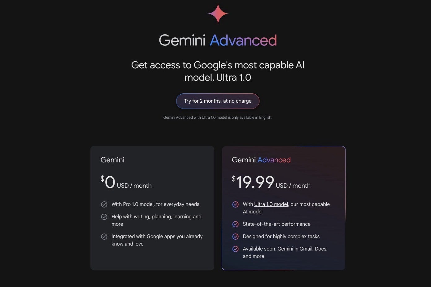 Google renames Bard to &quot;Gemini&quot; and launches Google One AI Premium plan with advanced access