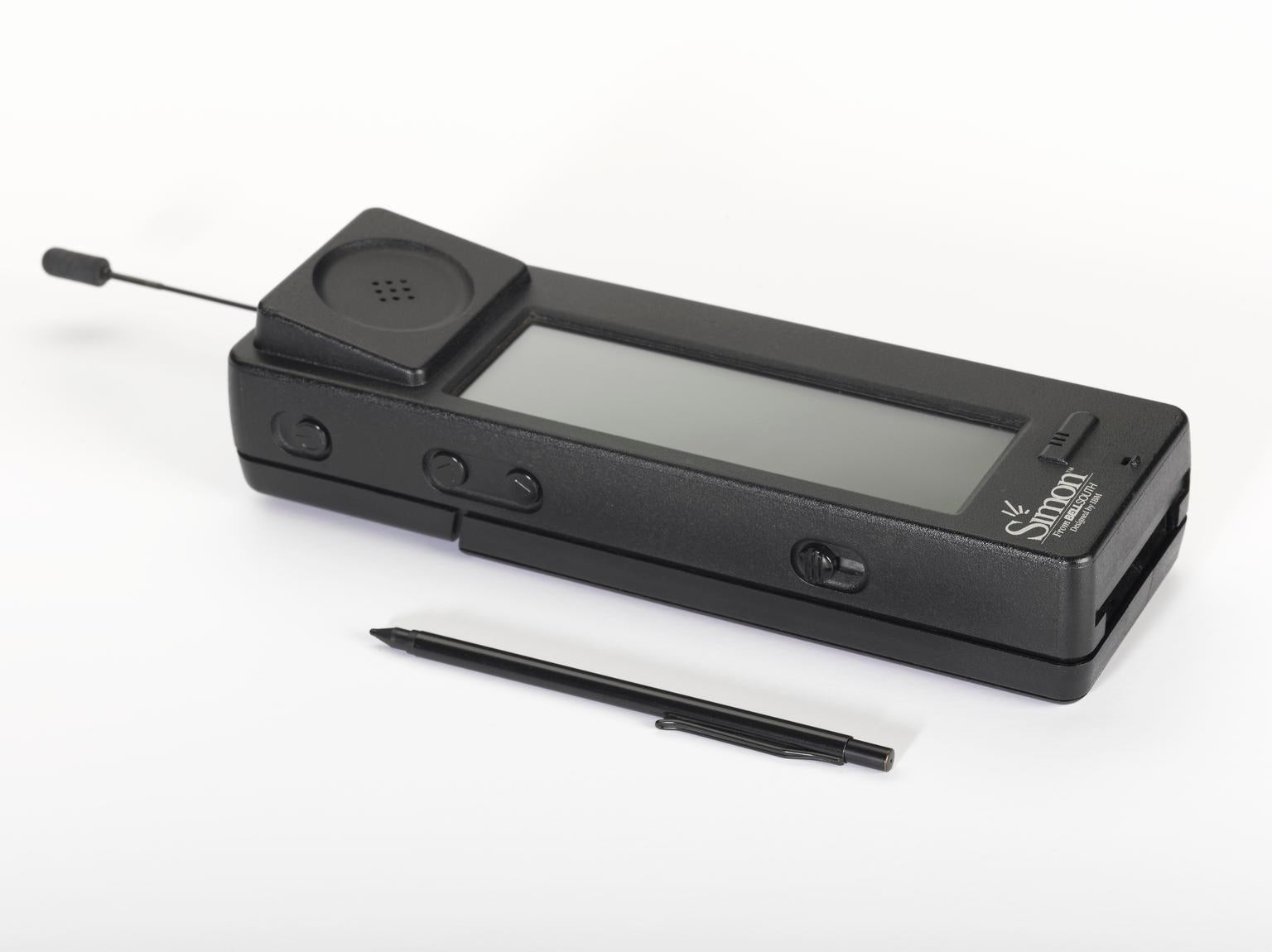 The first smartphone, Simon, manufactured by IBM (Image credit–The Board of Trustees of the Science Museum) - Evolving &quot;Hey Google&quot;: Will Gemini rewrite the future of digital assistants?