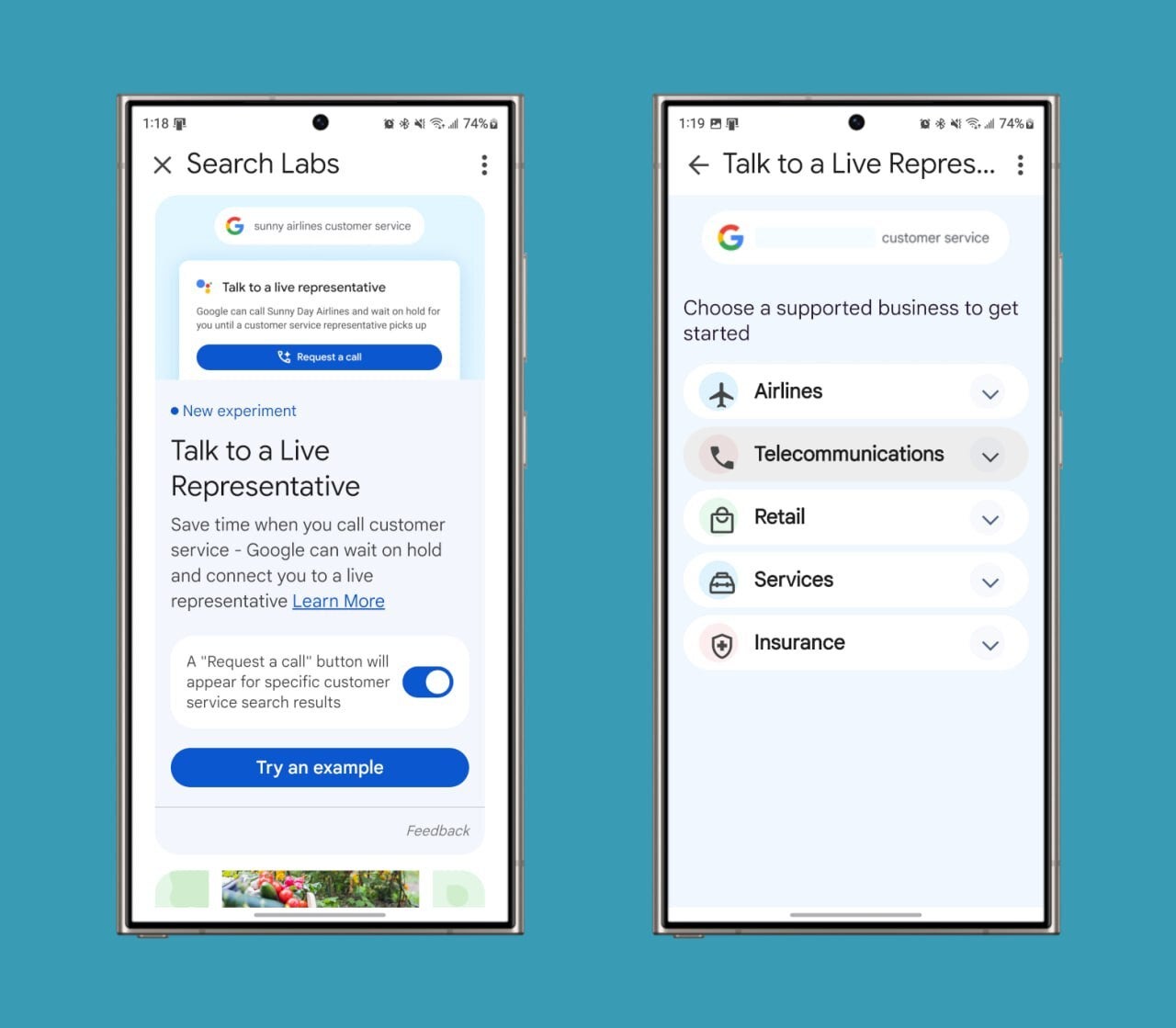 Google Search has a new &quot;Hold for me&quot;-like feature that doesn&#039;t require a Pixel phone