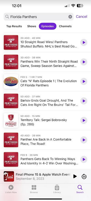 Follow the workaround listed below to get the latest episode of a podcast you follow if it is affected by this bug - Apple Podcast bug means no new episodes for some titles although there is a simple workaround