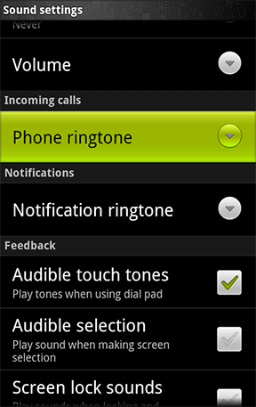 How to set a custom ringtone or notification sound on Android