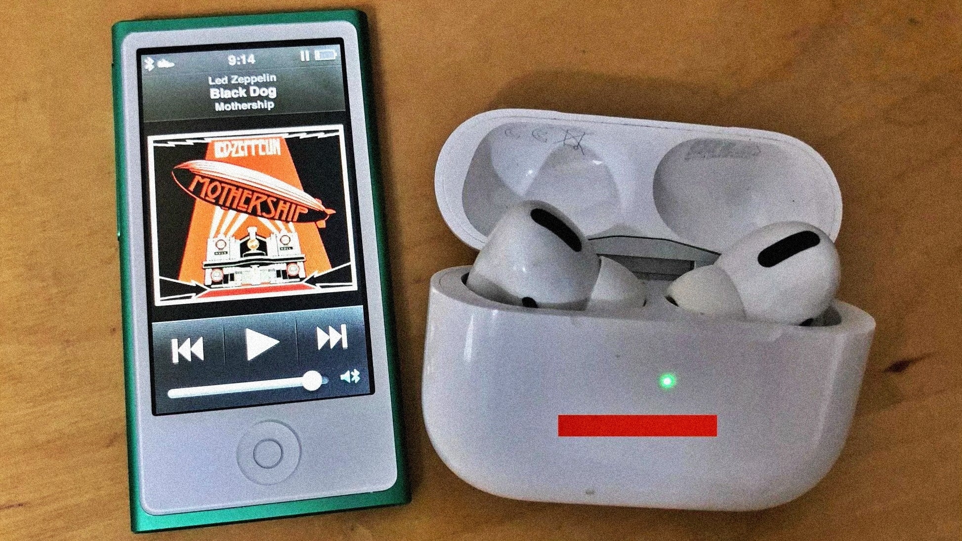 Although the latest (and last) 7th Gen iPod Nano supports Bluetooth and can be paired to AirPods, it can’t run Spotify/Apple Music, which makes it a relic in today’s world of streaming. - AirPods nano: The future of wireless earbuds is the only reason Apple should make another iPod