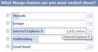 IE9 voted as the most exciting new Windows Phone Mango feature