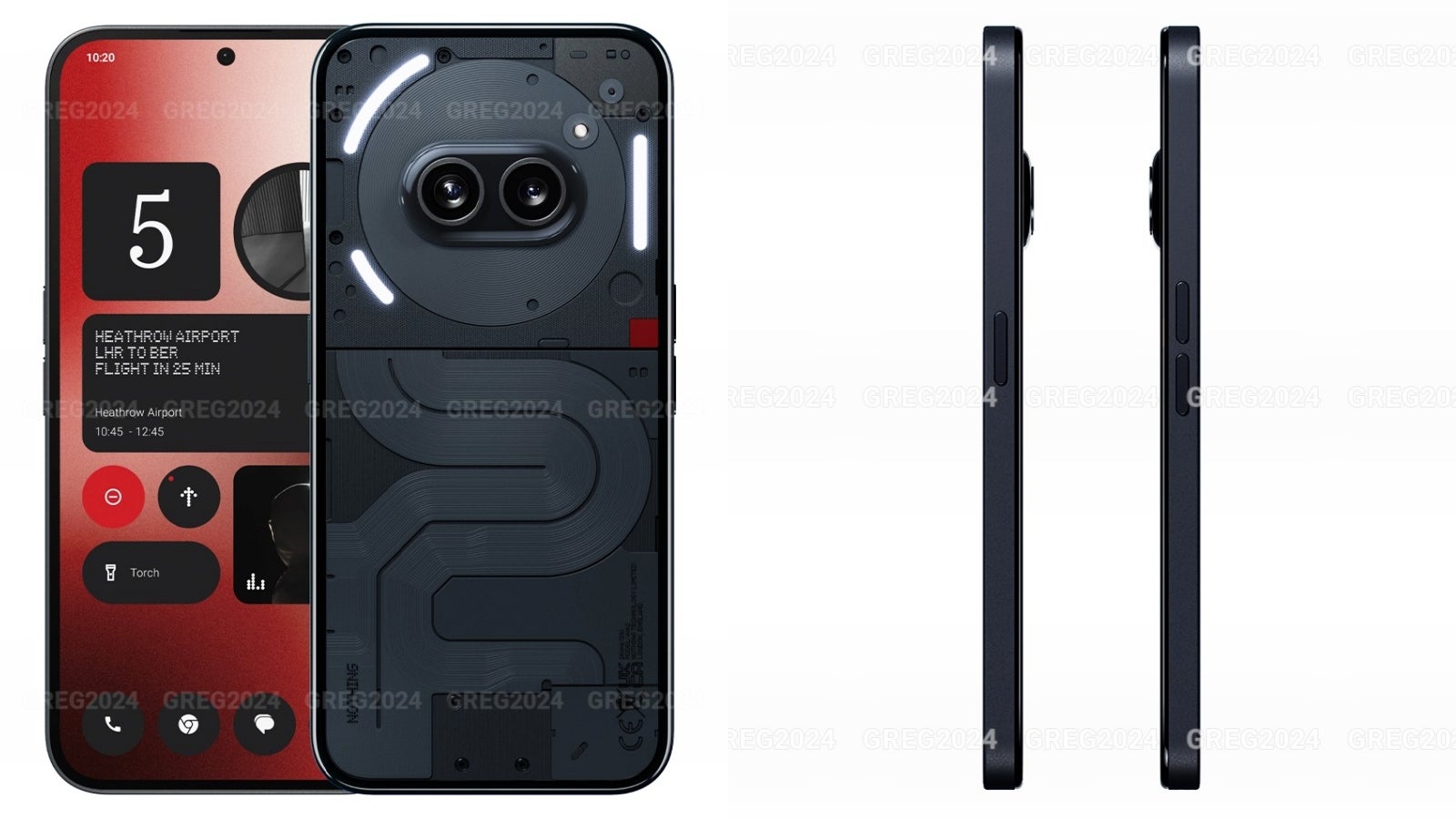 Le Nothing Phone 2a noir a l'air SUPER mauvais (de la meilleure façon possible).  - Nothing Phone 2a : la masterclass de Carl Pei sur le « design incroyablement époustouflant » - suffisant pour battre le Pixel ?