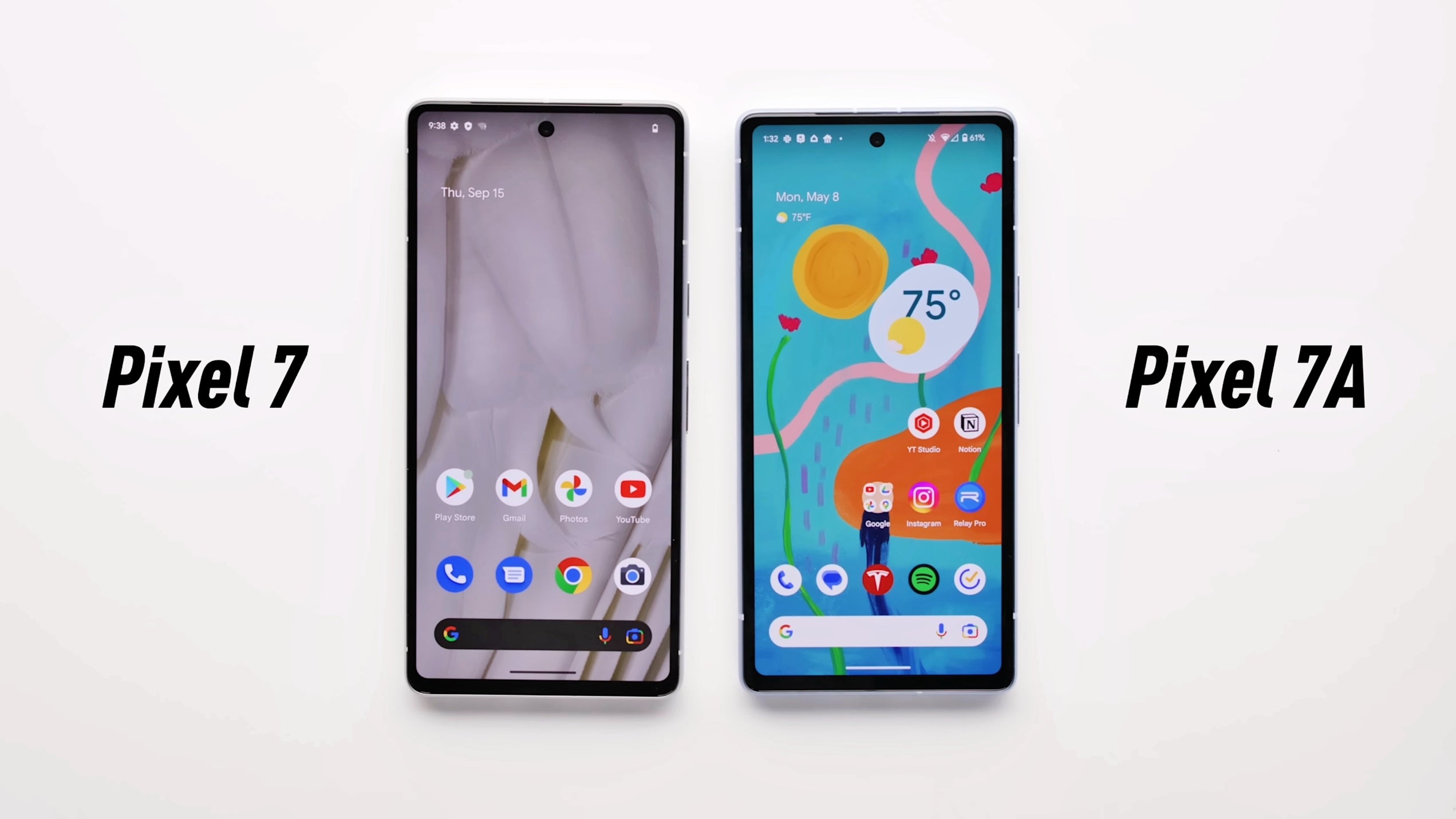 The Nothing Phone 2a will be sandwiched between the tasty Pixel 7a &amp;amp; Pixel 8a. - Nothing Phone 2a: Carl Pei’s masterclass in “distractingly stunning design” - enough to beat Pixel?