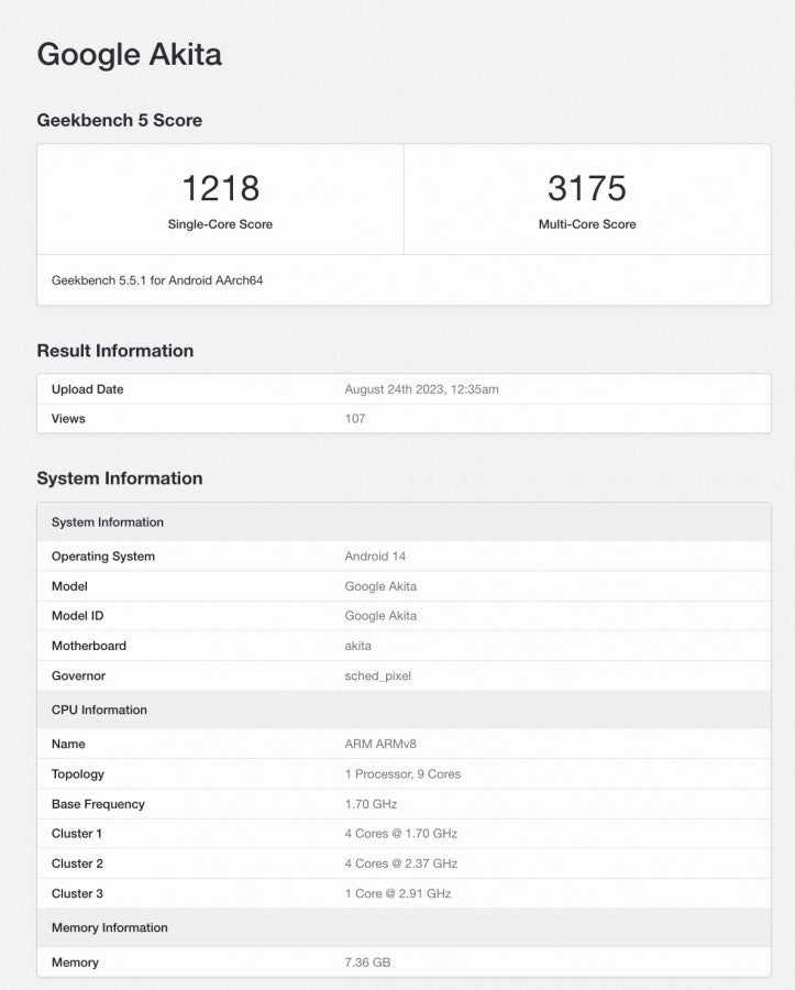 Leaked Geekbench results for the Pixel 8a - Could the Nothing Phone 2a blow the Pixel 8a and Galaxy A55 out of the water?