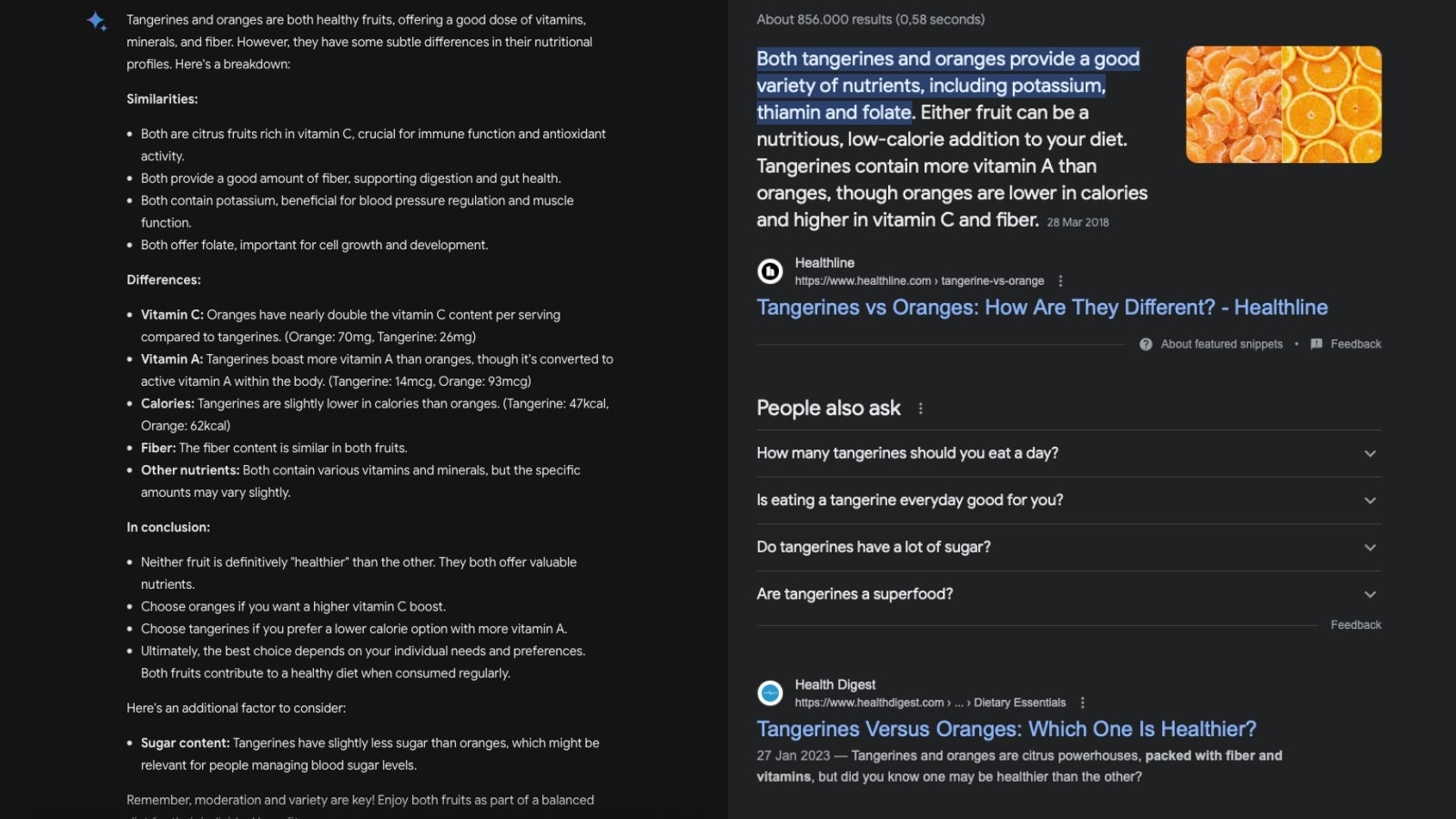 Google and Gemini fight over oranges and tangerines! - Canceled? Google Gemini AI tells me &quot;offensive&quot; jokes about &quot;poor people&quot; - but that&#039;s only human
