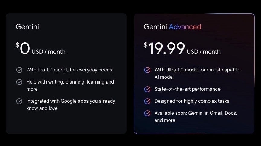 Google also introduced “Gemini Advanced” - a version of Gemini for complex tasks, which costs $20 a month. - Canceled? Google Gemini AI tells me &quot;offensive&quot; jokes about &quot;poor people&quot; - but that&#039;s only human