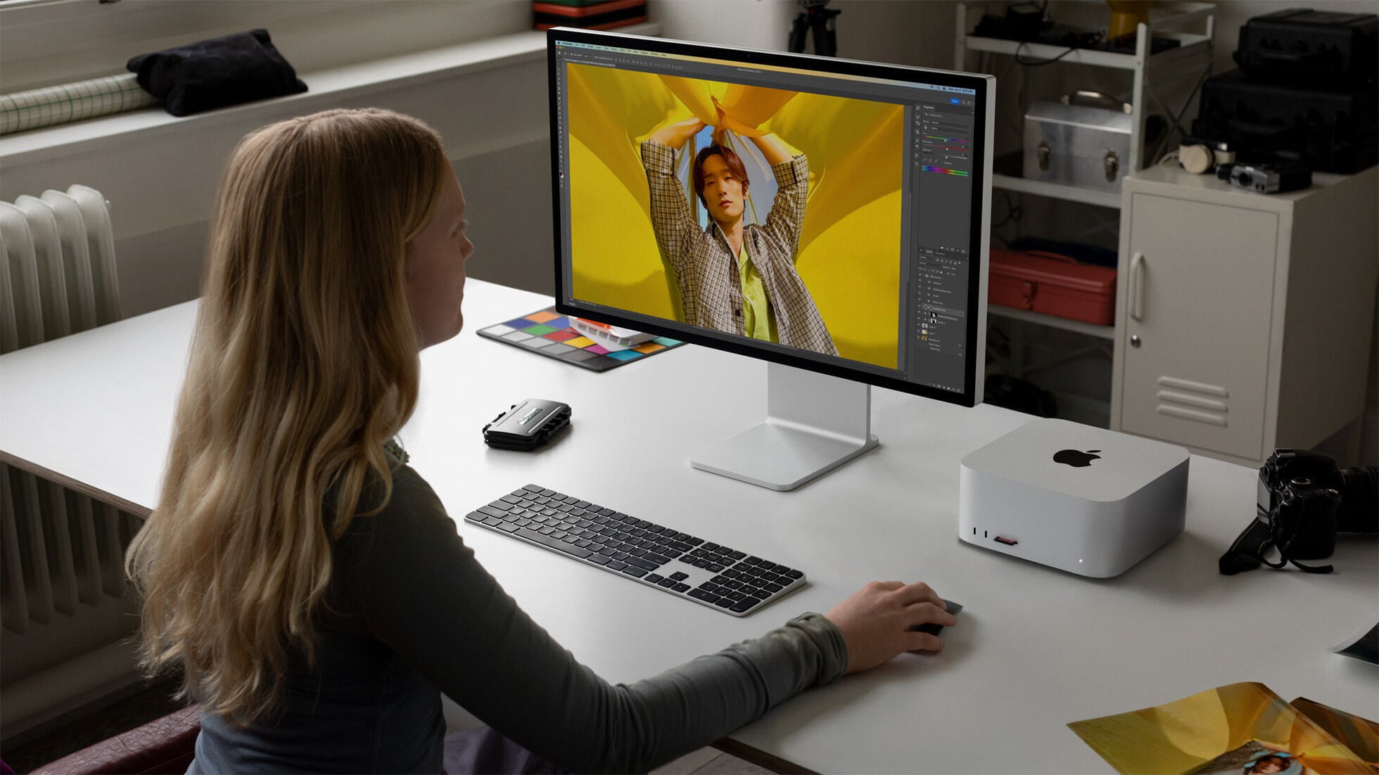 An image with the Mac Studio. Look at the cleanness and the entire look of the shot - simple, clean, premium (Image Source - Apple) - Apple probably won’t do this rumored iPhone 16 Pro camera island design: it just doesn’t fit it