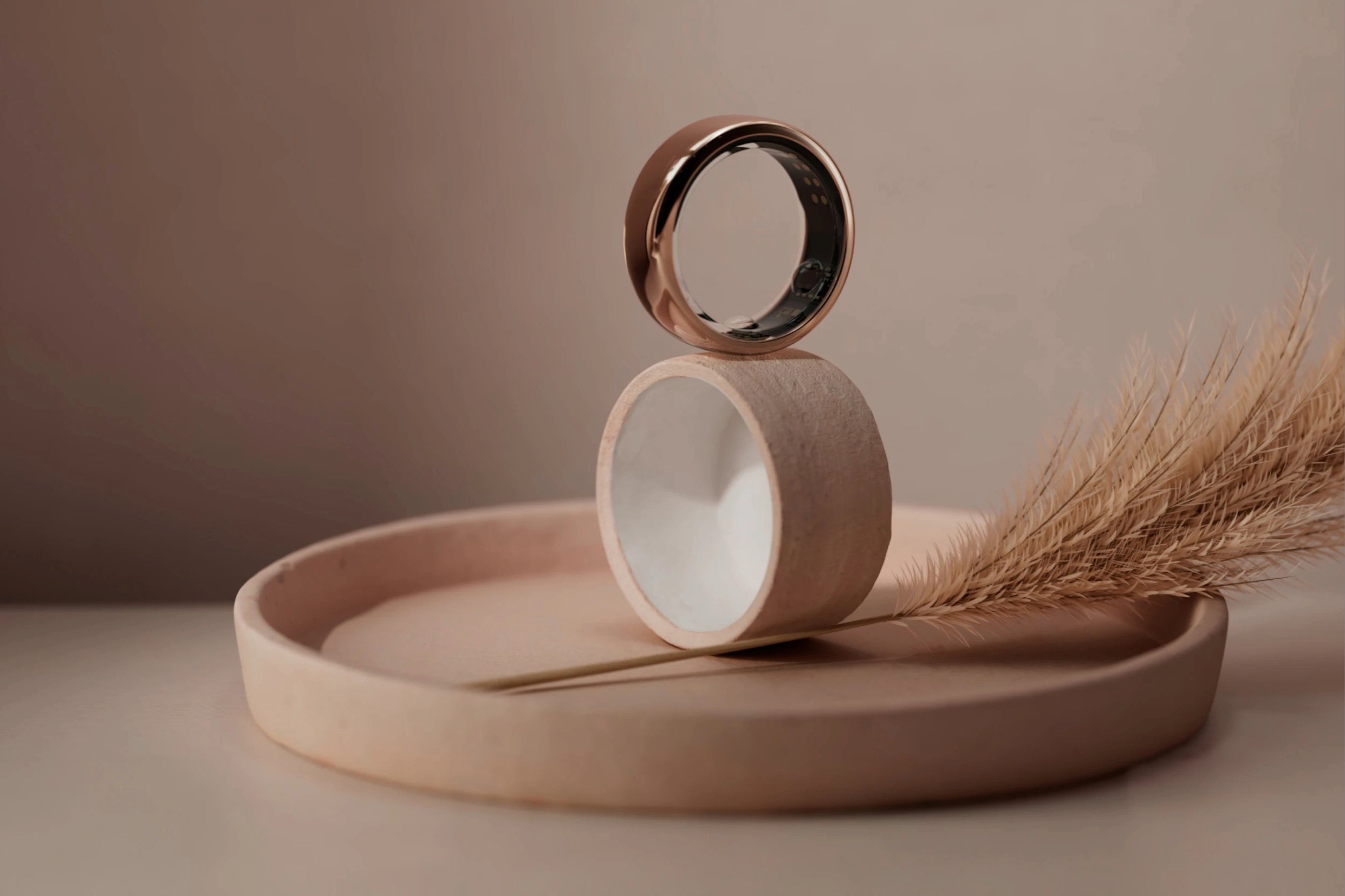 Anel Oura em ouro rosa (crédito da imagem – Oura) - O Galaxy Ring: o novo gadget indispensável ou outro truque do ecossistema?