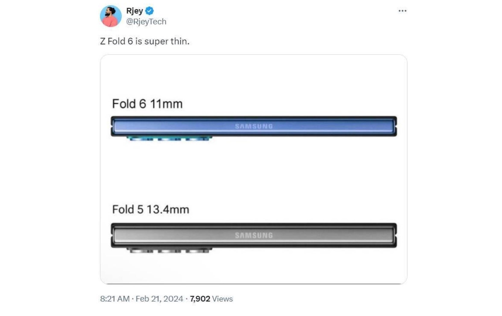 Espera-se que o Z Fold 6 perca alguns quilos daquilo com que estamos familiarizados – "Eu queria isso desde o início!"  - O usuário do Z Fold 5 reage aos vazamentos do Galaxy Z Fold 6