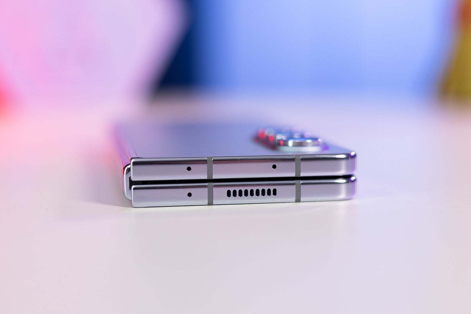 Galaxy Z Fold 5 speaker grill - &quot;I&#039;ve wanted this since the start!&quot; - Z Fold 5 user reacts to Galaxy Z Fold 6 leaks
