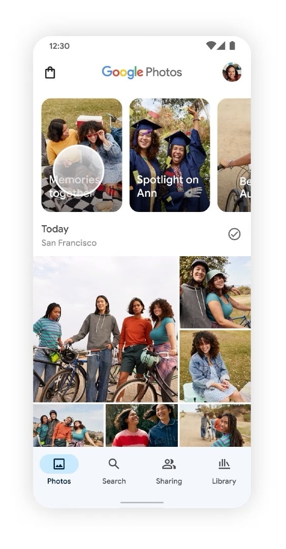 Opção de adição do Google Fotos para personalizar suas memórias com base em sua atividade