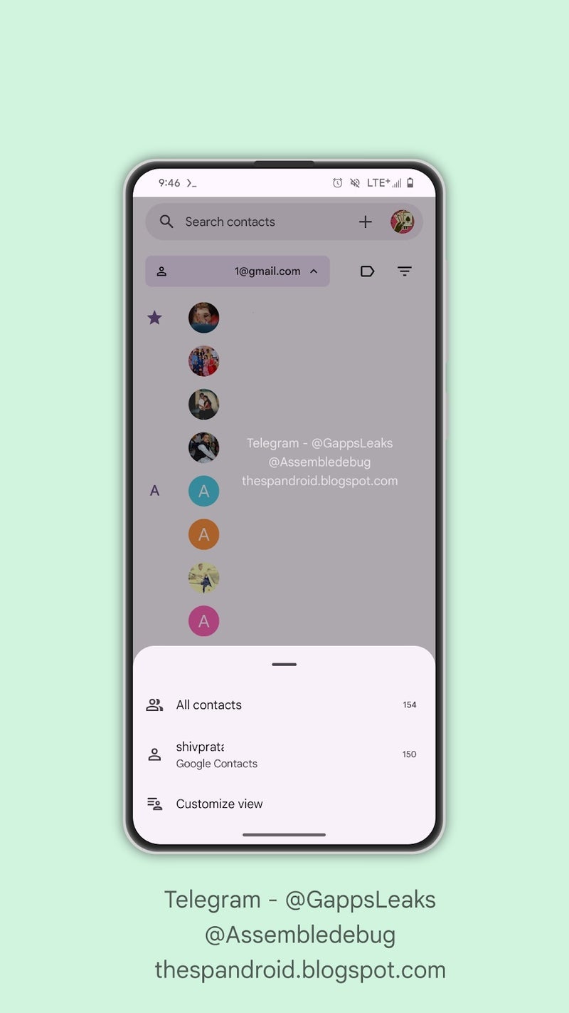 Google Contacts could soon get a home screen widget that displays text messages