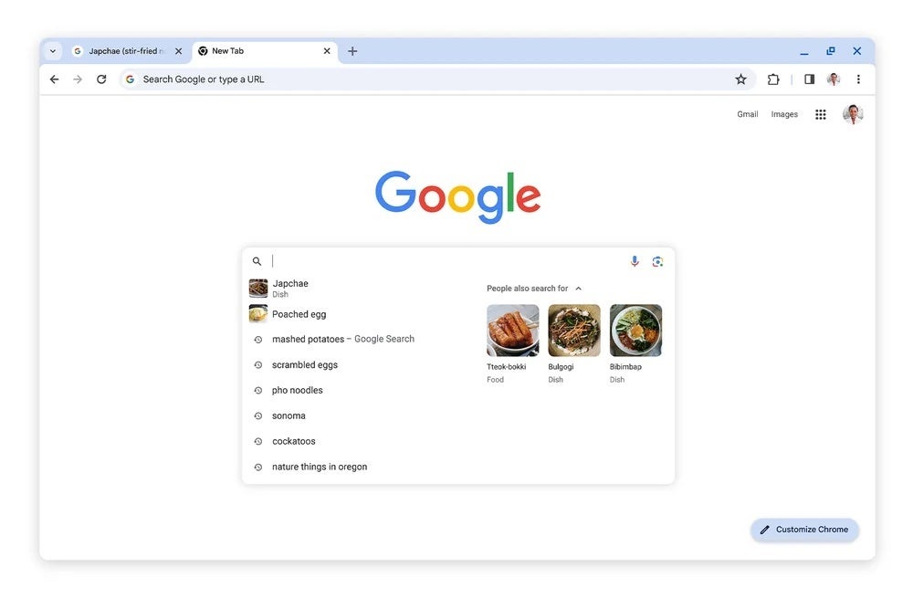 Google Chrome rolls out update to improve your web search suggestions