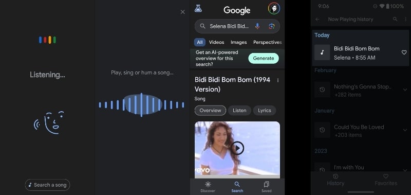 Google Gemini on Android can't identify currently playing songs like the Assistant does