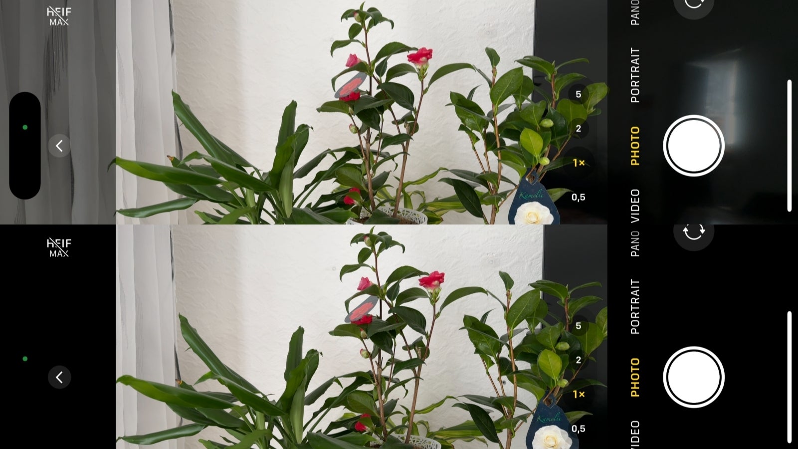 View Outside the Frame ON (top) vs View Outside the Frame OFF. - Taking photos with iPhone will never be the same: 5 game-changing camera tricks you need now!