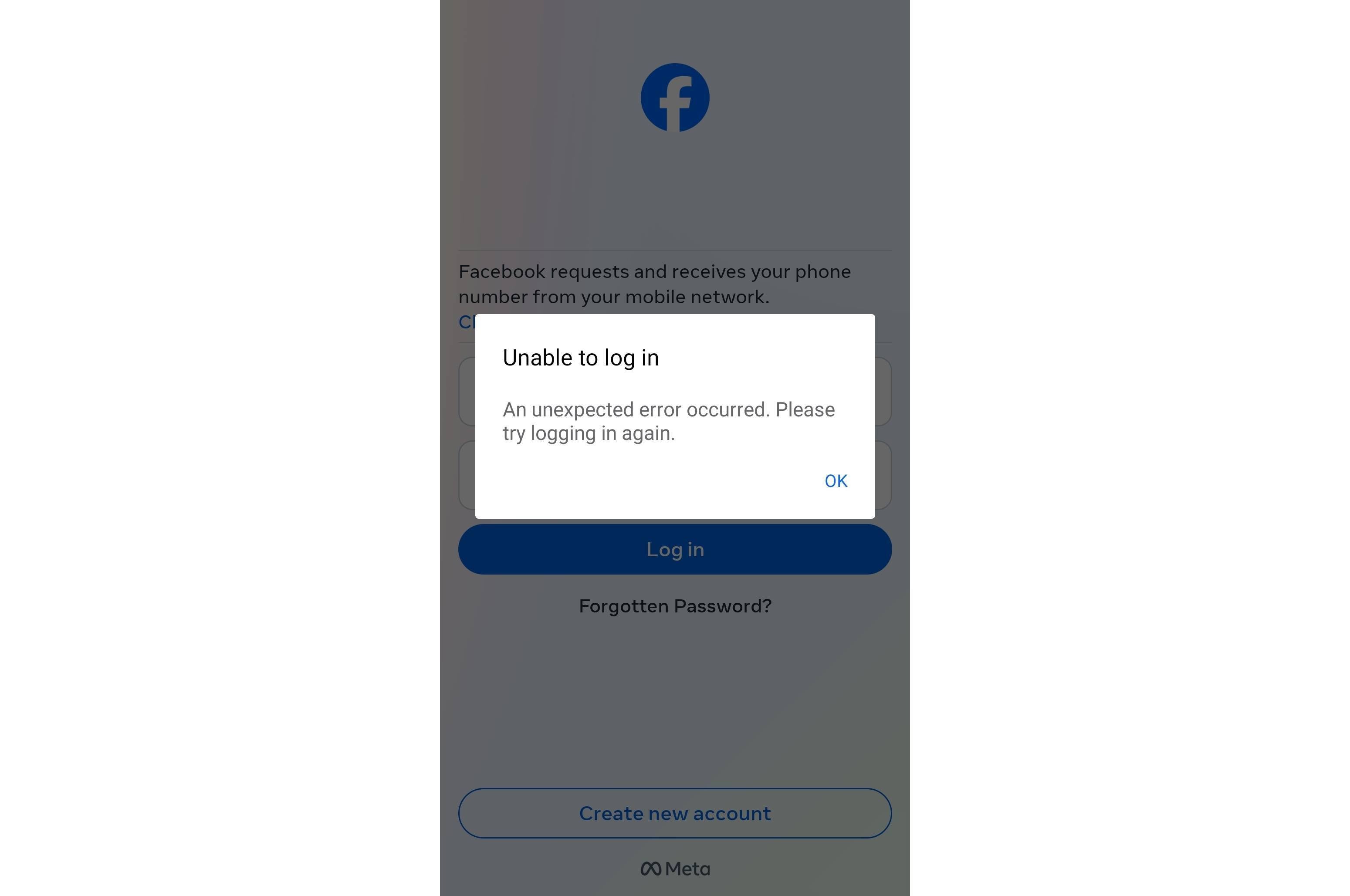 Facebook and Instagram are down for many users