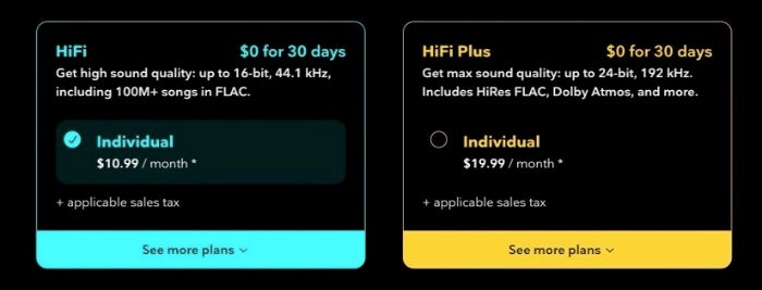 TIDAL lowers pricing of its HiFi lossless music subscription to match Spotify