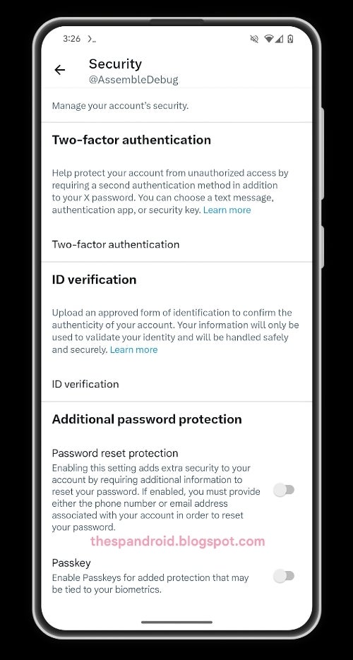 X (formerly Twitter) prepares passkeys support on Android