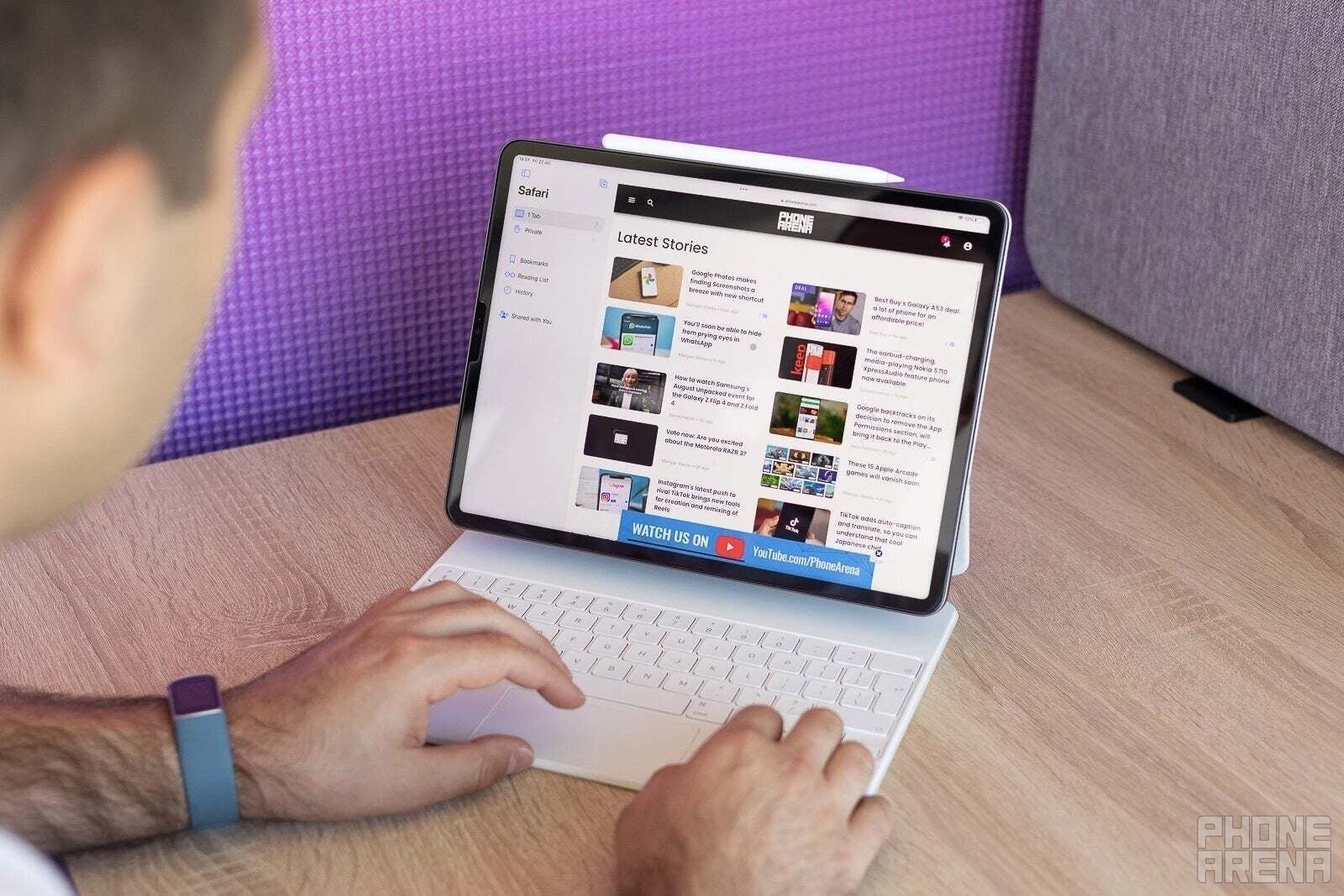 An iPad Pro with the current Magic Keyboard and Apple Pencil 2 - New leak got me thinking about Apple&#039;s foldable iPhone-iPad hybrid I&#039;ve always wanted, and we&#039;ll never get