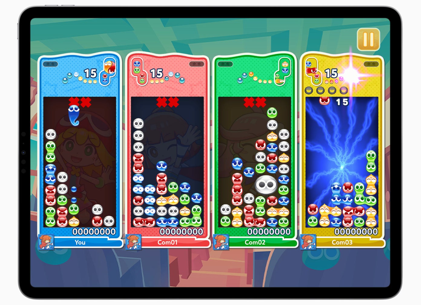 Puyo Puyo Puzzle Pop - Apple Arcade getting five new games playable on the Vision Pro