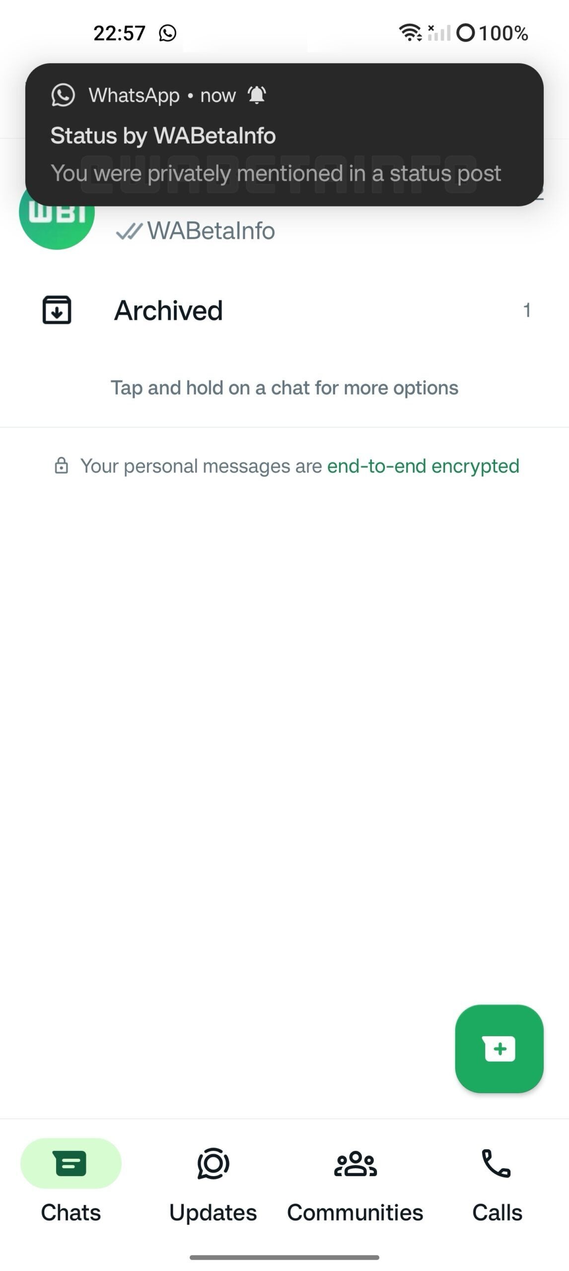 Image Credit–WABetaInfo - WhatsApp status updates to become even more like Instagram stories