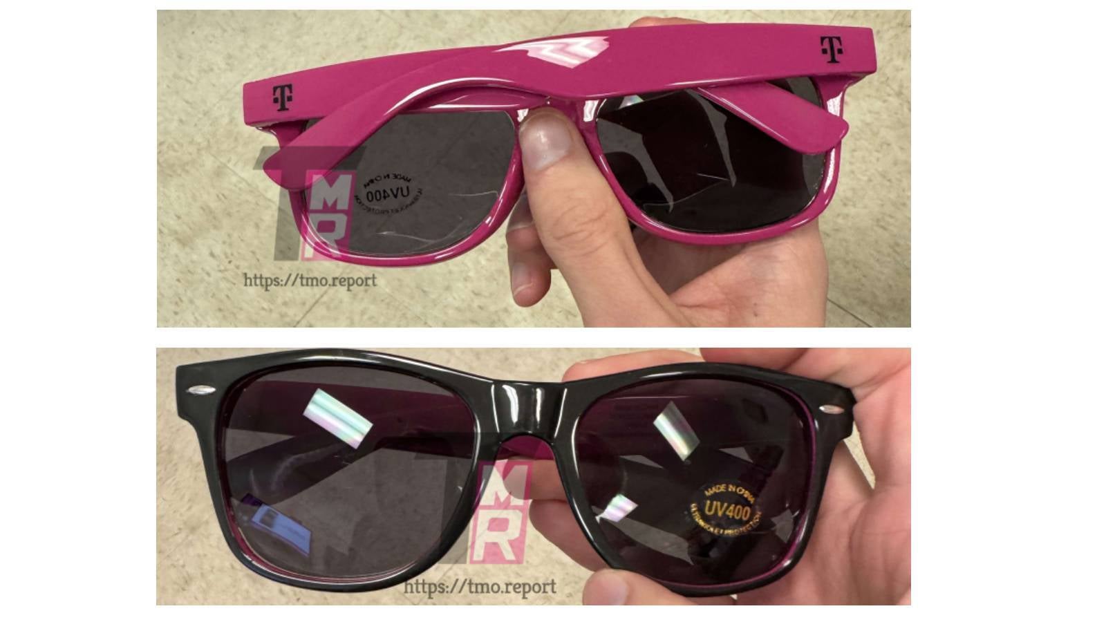 Leaked picture of the sunglasses T-Mobile will send to its customers - A new T-Mobile freebie is headed your way soon -- be sure to claim it on time