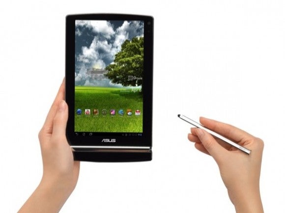 Asus Eee Pad MeMO 3D works with a capacitive stylus as well - Asus official with the 7" Eee Pad MeMO 3D tablet, no glasses required