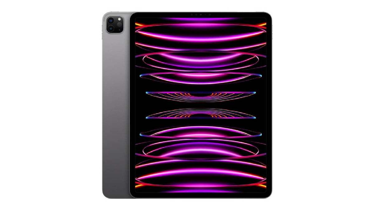The new iPad Air is supposed to have the same 12.9-inch screen size as this iPad Pro model from 2022 - Leaker says Apple will not release a 12.9-inch iPad Air this year