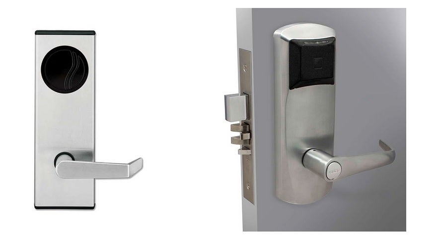 From L to R, the Saflok MT and Saflok RT Plus are the two most impacted locks - Android phones supporting a specific feature can open 3 million hotel rooms in 161 countries