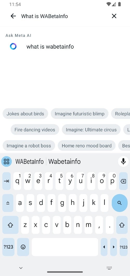 WhatsApp will reportedly let you use Meta AI straight from its search bar