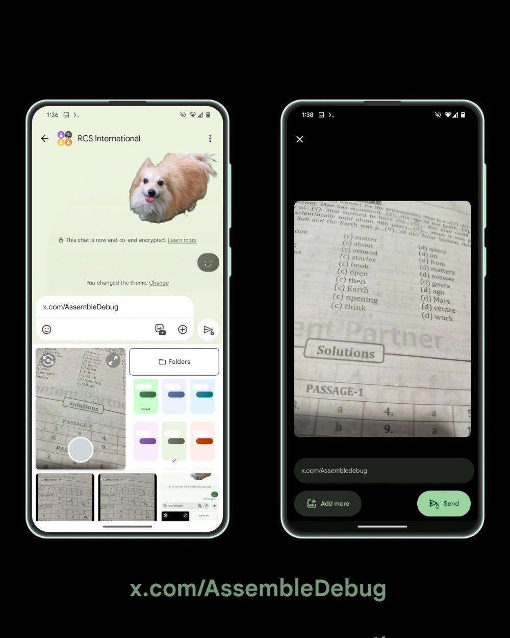 Google Messages is testing an easier way to send multiple images