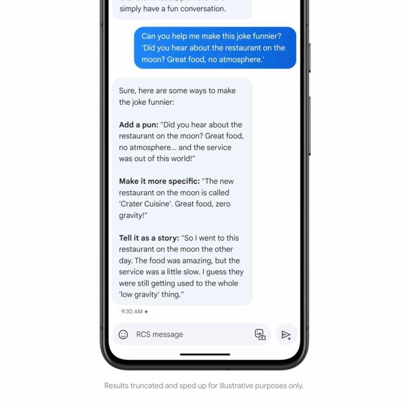 Gemini chatbot integration in Google Messages begins to roll out in beta