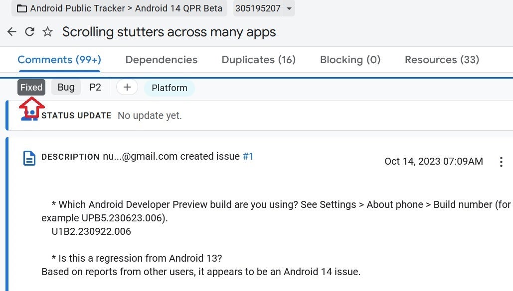 Google marks Issue Tracker complaint about Scrolling Shutter as being fixed - Google says it fixed the Pixel&#039;s &quot;scrolling stutter,&quot; but there is some bad news