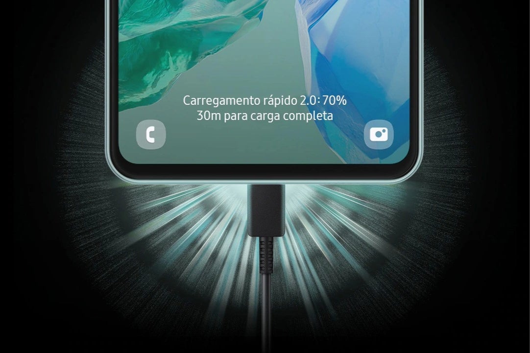 Crédito da imagem – Samsung - Samsung Galaxy M55 é oficial com poder Snapdragon e carregamento mais rápido