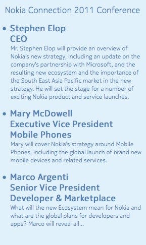 Nokia Connection 2011 to bring new devices on June 21st, aims to become Nokia’s biggest event