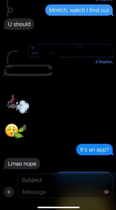 Plus d'exemples du point de vue du destinataire - La fonctionnalité iOS Messages a été proclamée la meilleure fonctionnalité Apple de tous les temps par un Redditor