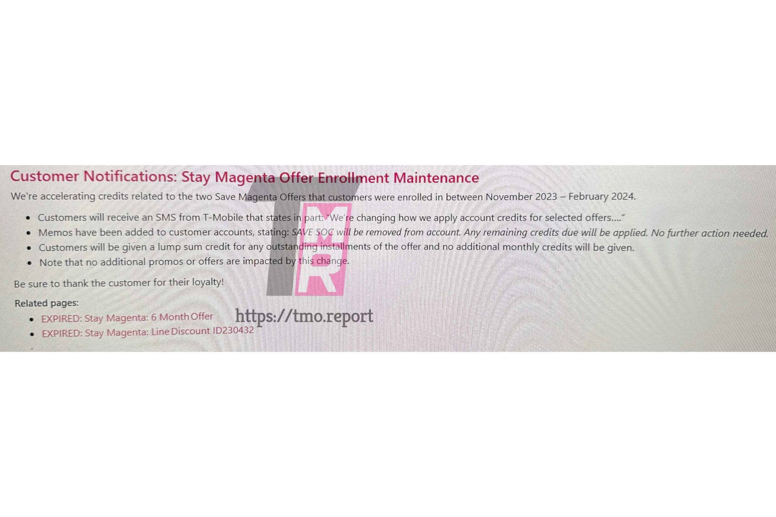 T-Mobile spooks customers with a new text about discounts owed to them