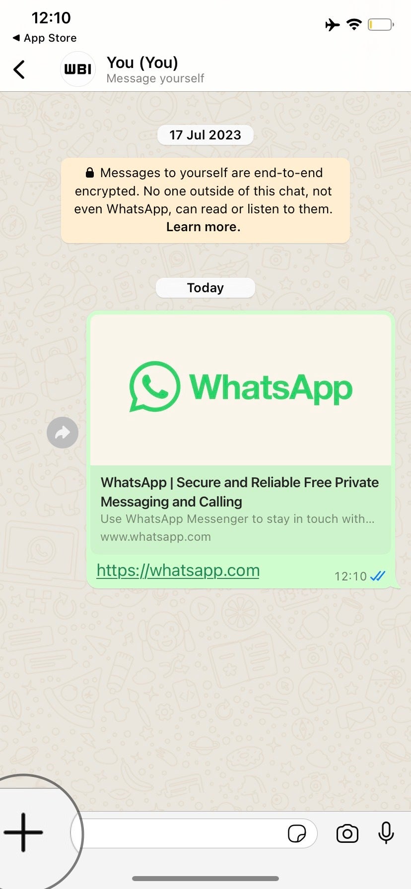 Image Credit–WABetaInfo - WhatsApp to roll out new photo library shortcut for faster sharing